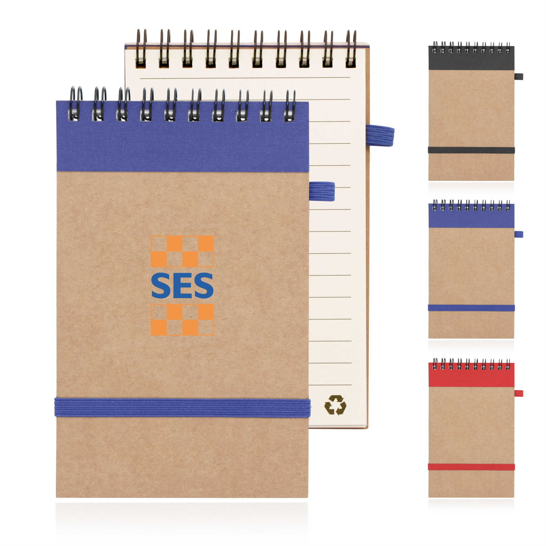Notepad Recycled Paper Spiral Bound