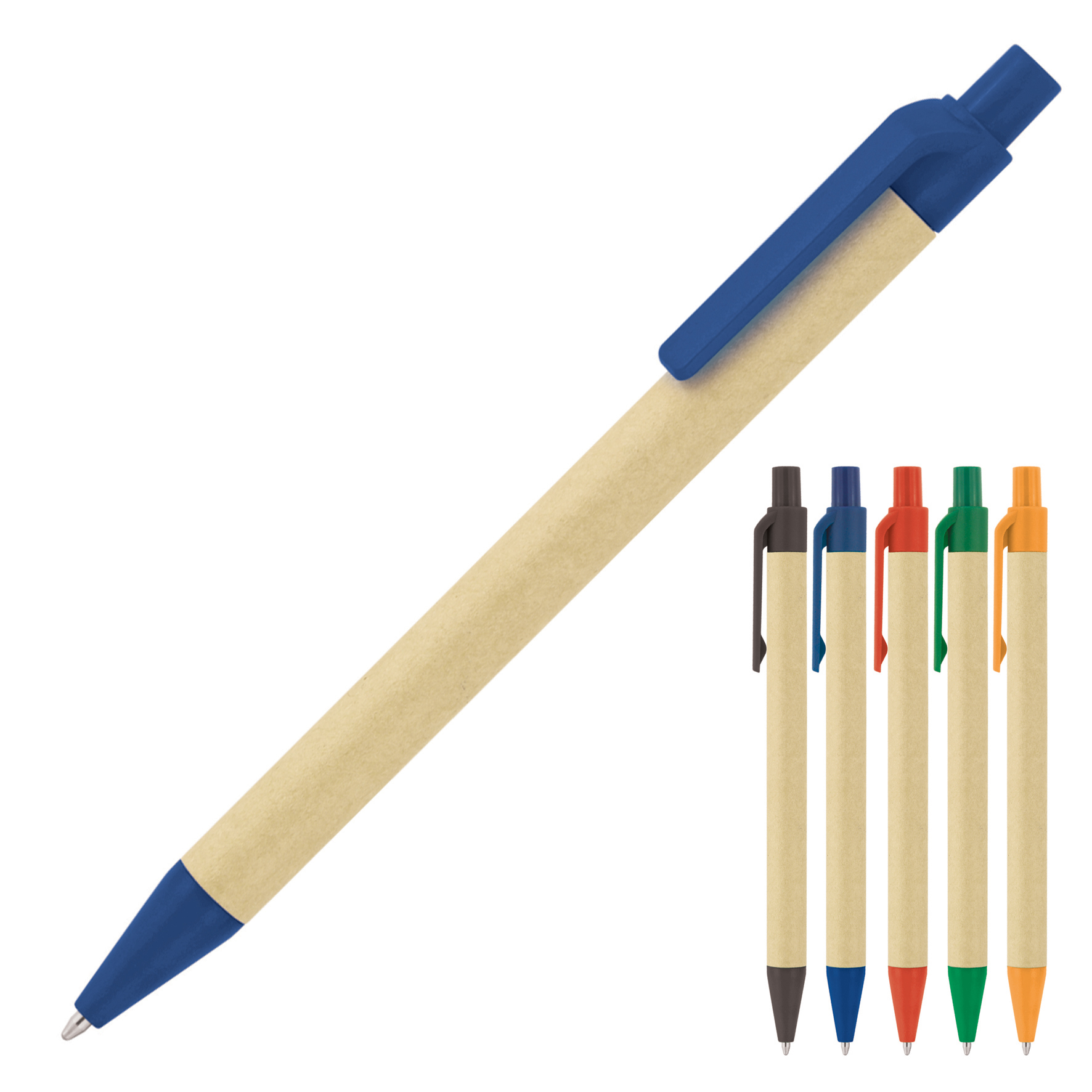 Plastic Pen Ballpoint Transparent EU Cara